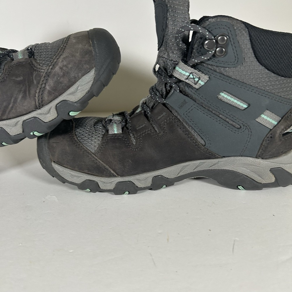 KEEN Womens Steens Mid Gray Hiking Boots Outdoors Size 9 (4504609) - Picture 10 of 16